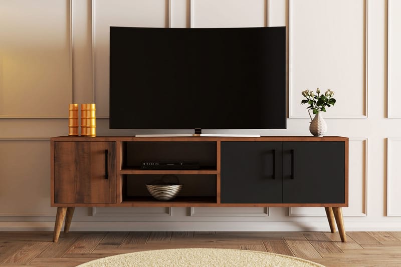 Andifli TV-Bord 150x52 cm - Brun - Møbler - TV borde & mediemøbler - TV-borde