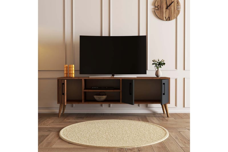 Andifli TV-Bord 150x52 cm - Brun - TV-borde