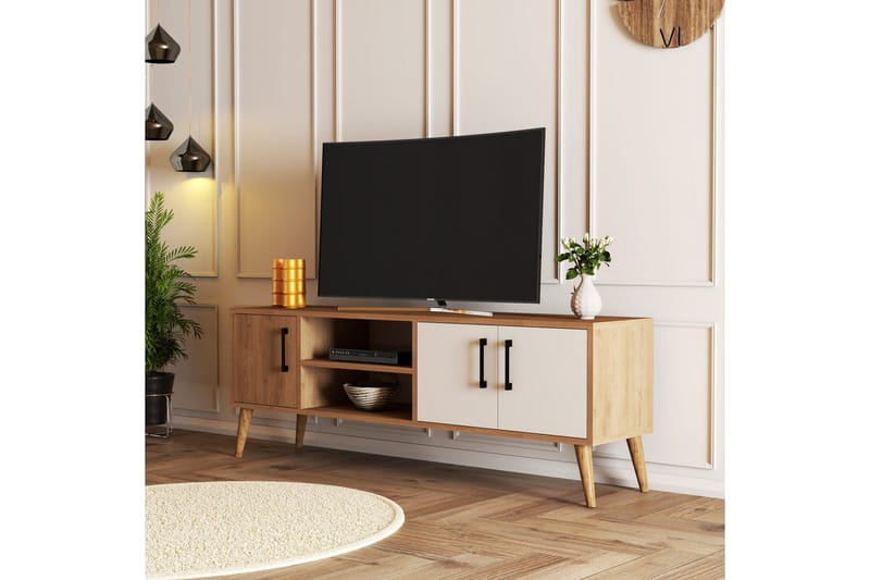Andifli TV-Bord 150x52 cm - Brun - TV-borde