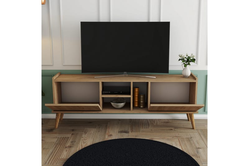 Andifli TV-Bord 150x52 cm - Brun - Møbler - TV borde & mediemøbler - TV-borde