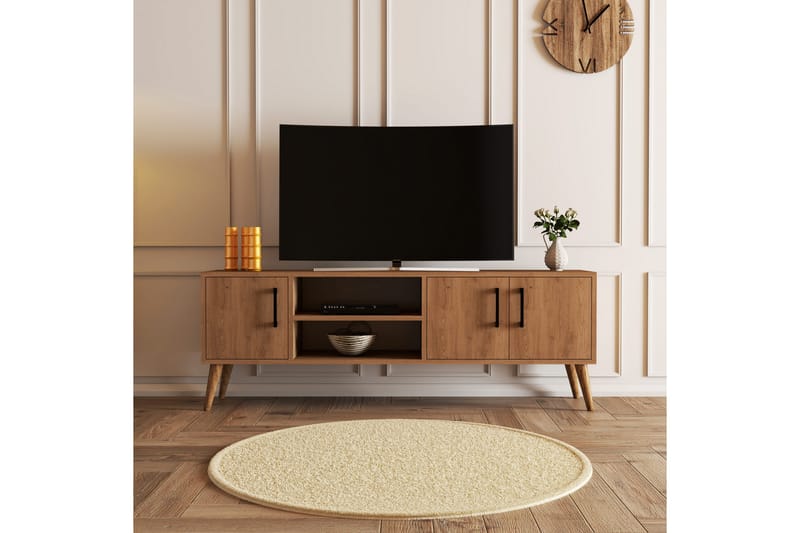 Andifli TV-Bord 150x52 cm - Brun - TV-borde