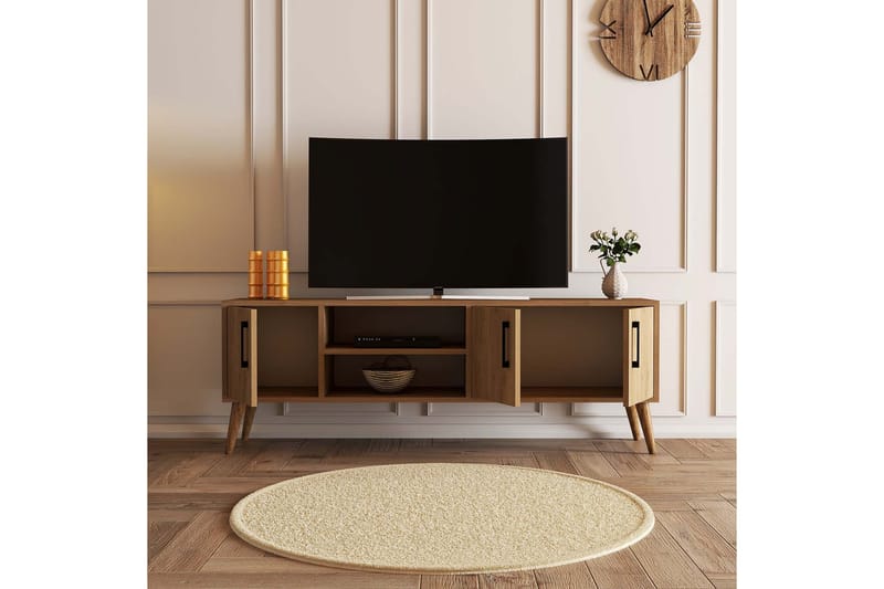 Andifli TV-Bord 150x52 cm - Brun - TV-borde