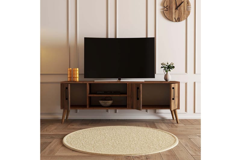 Andifli TV-Bord 150x52 cm - Brun - TV-borde