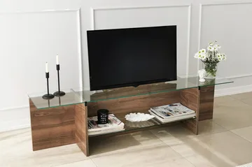 Andifli TV-Bord 158x40 cm - Brun - Møbler - TV borde & mediemøbler - TV-borde
