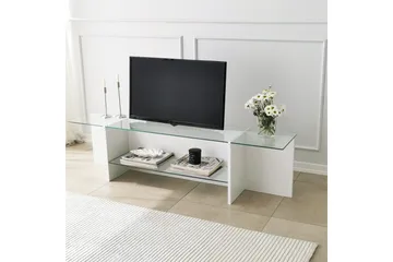 Andifli TV-Bord 158x40 cm - Hvid - Møbler - TV borde & mediemøbler - TV-borde