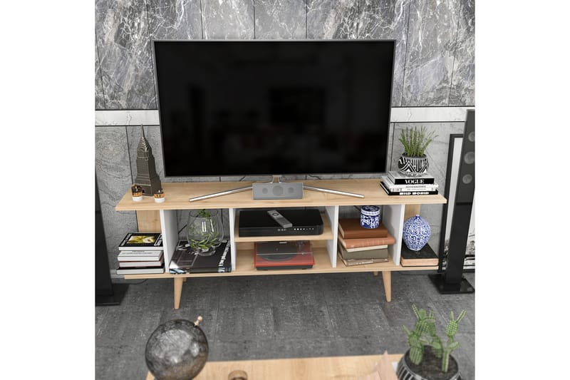 Andifli TV-Bord 160x38,6 cm - Blå - TV-borde