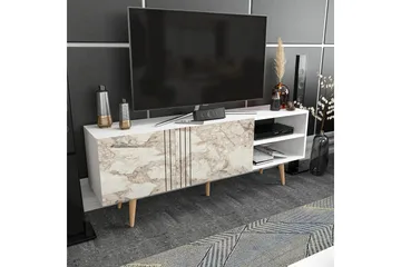 Andifli TV-Bord 160x38,6 cm - Hvid - Møbler - TV borde & mediemøbler - TV-borde