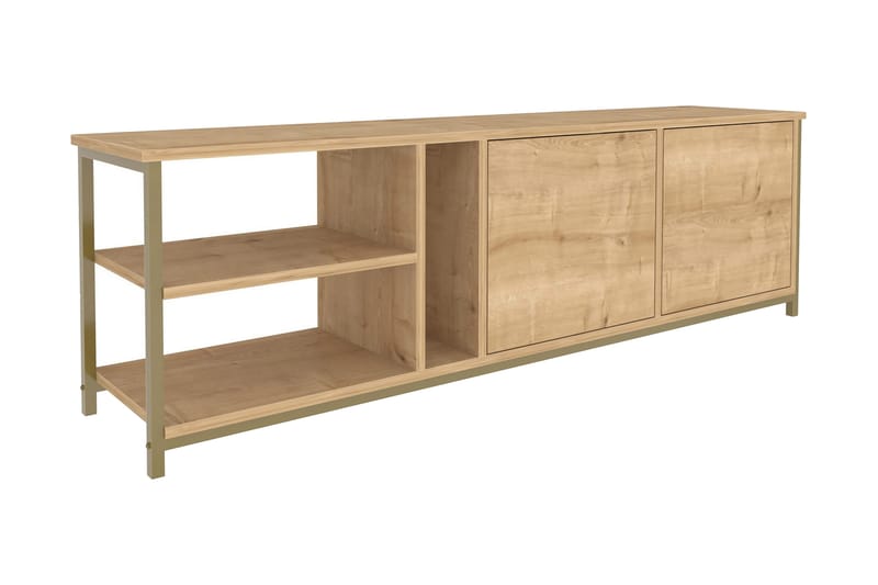 Andifli TV-Bord 160x50,8 cm - Brun - Møbler - TV borde & mediemøbler - TV-borde