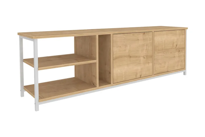 Andifli TV-Bord 160x50,8 cm, Hvid