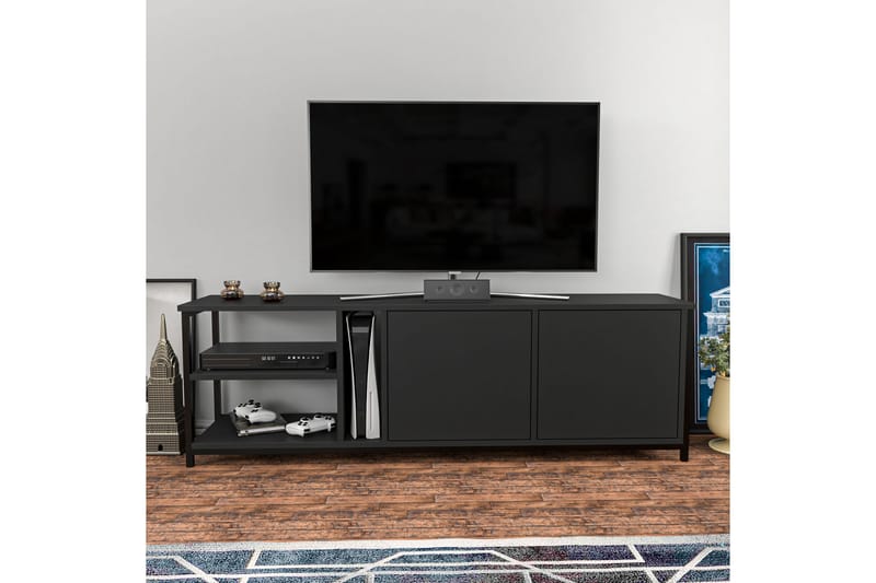 Andifli TV-Bord 160x50,8 cm - Sort - TV-borde