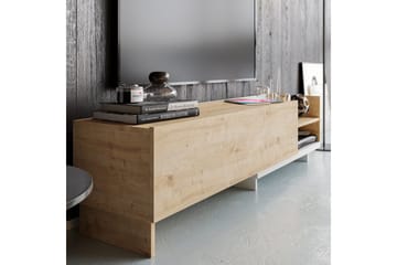 Andifli Tv-bord 165x41 cm med Opbevaring i Træ - Beige - Møbler - TV borde & mediemøbler - TV-borde