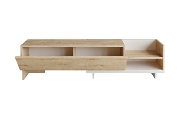 Andifli Tv-bord 165x41 cm med Opbevaring i Træ - Beige - Møbler - TV borde & mediemøbler - TV-borde