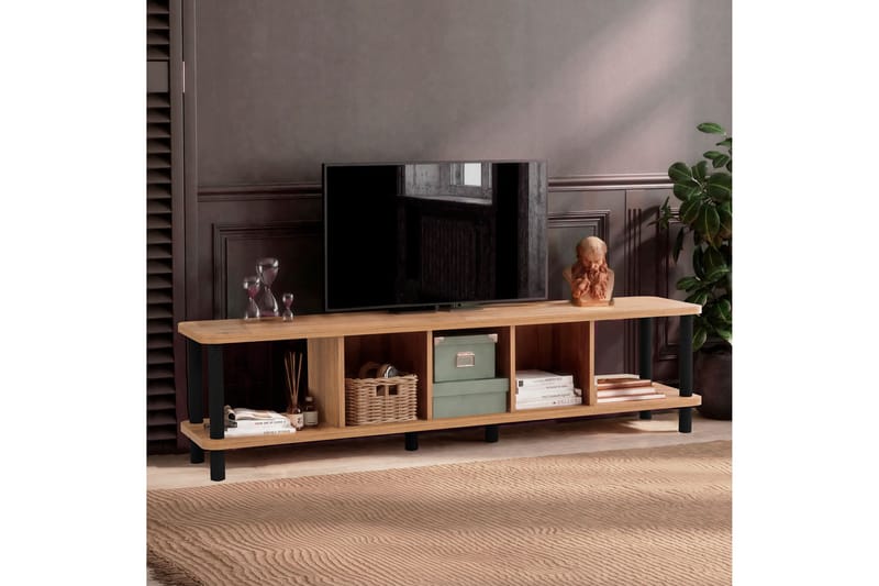 Andifli TV-Bord 180x43,7 cm - Sort - TV-borde