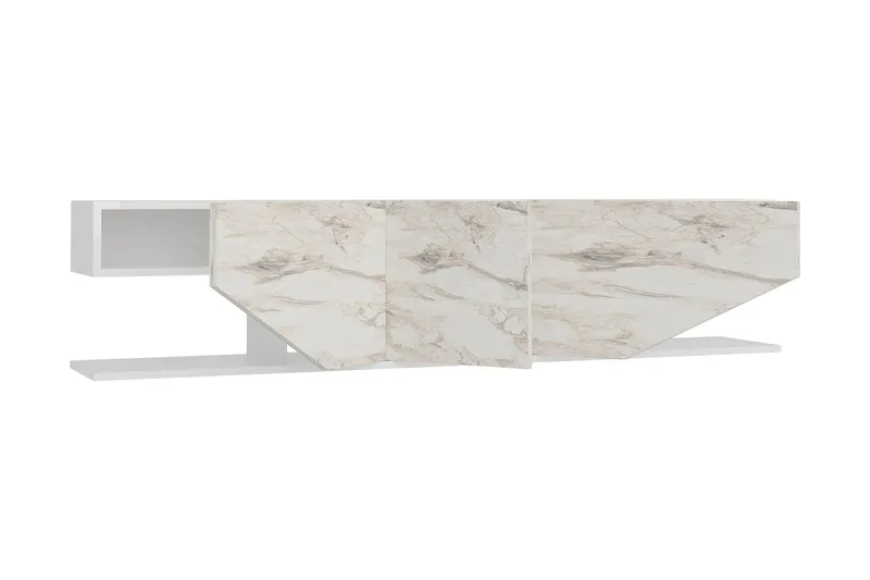 Andifli TV-Bord 180x45 cm, Hvid