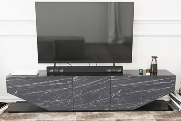 Andifli TV-Bord 180x45 cm - Sort - Møbler - TV borde & mediemøbler - TV-borde