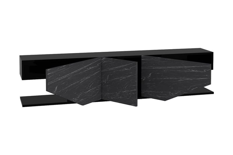 Andifli TV-Bord 180x45 cm - Sort - Møbler - TV borde & mediemøbler - TV-borde