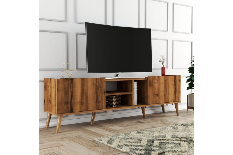 Andifli TV-Bord 180x52 cm - Brun - Møbler - TV borde & mediemøbler - TV-borde