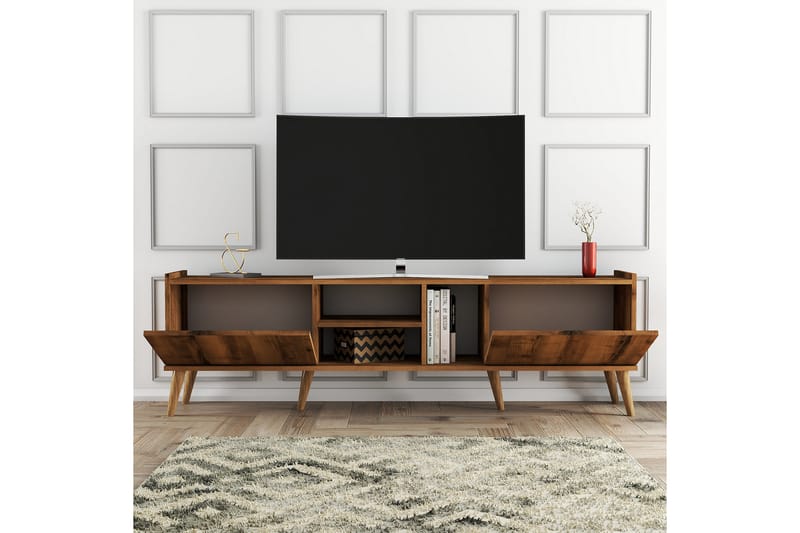Andifli TV-Bord 180x52 cm - Brun - Møbler - TV borde & mediemøbler - TV-borde