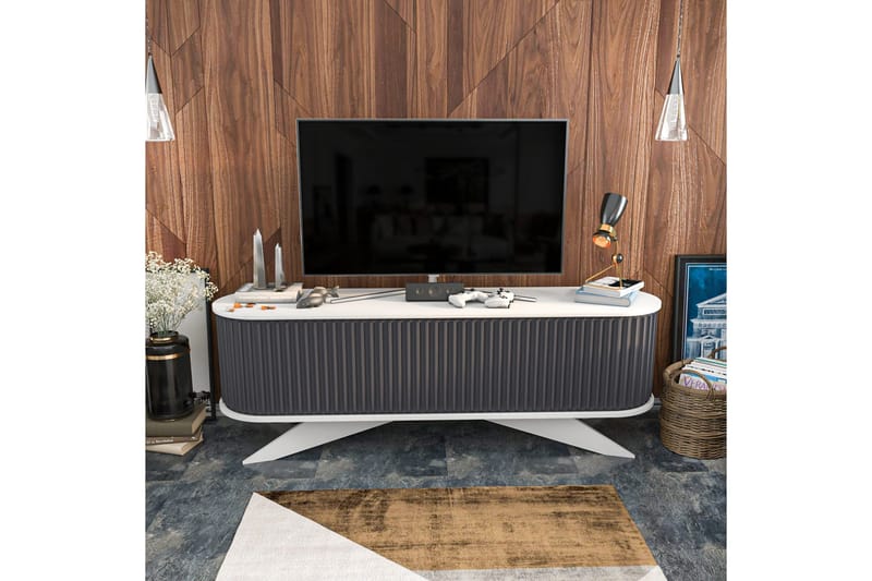 Andifli TV-Bord 180x60 cm - Antracit - Møbler - TV borde & mediemøbler - TV-borde