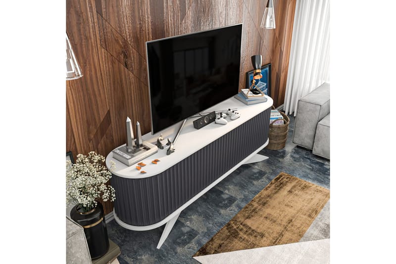 Andifli TV-Bord 180x60 cm - Antracit - TV-borde