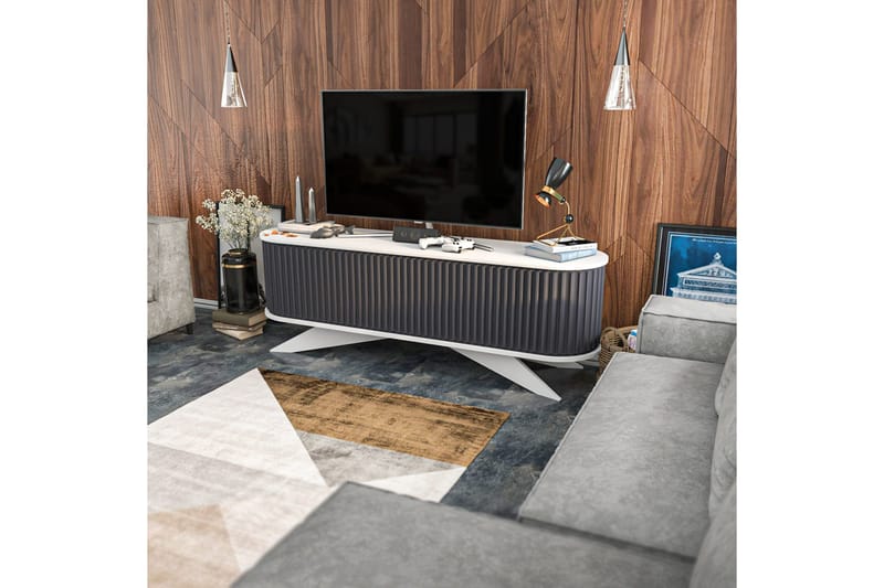 Andifli TV-Bord 180x60 cm - Antracit - Møbler - TV borde & mediemøbler - TV-borde