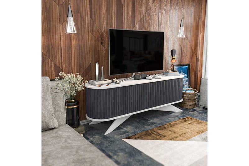 Andifli TV-Bord 180x60 cm - Antracit - Møbler - TV borde & mediemøbler - TV-borde