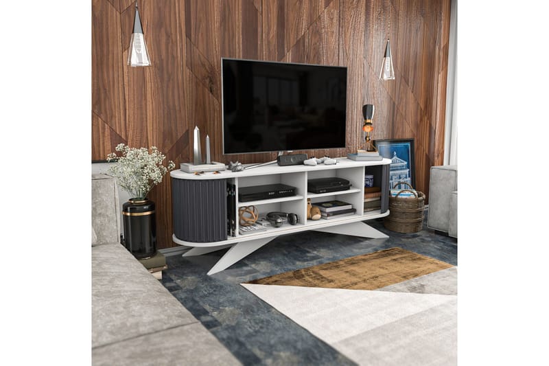 Andifli TV-Bord 180x60 cm - Antracit - Møbler - TV borde & mediemøbler - TV-borde