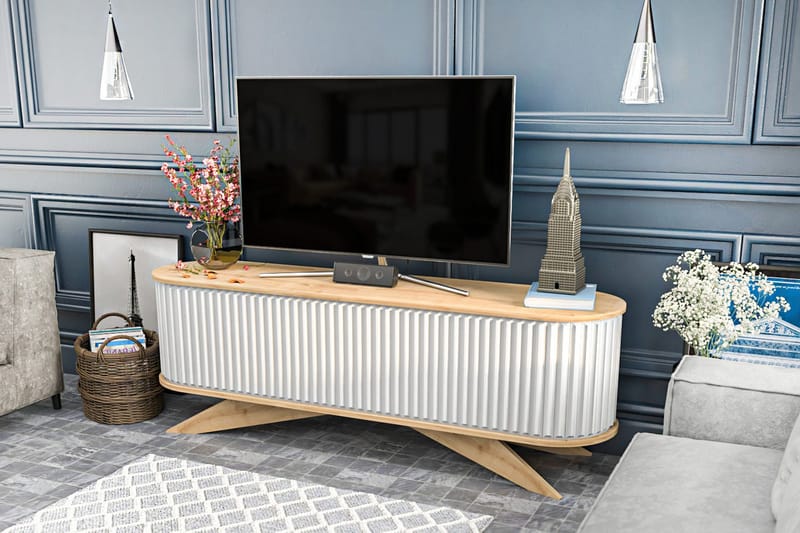 Andifli TV-Bord 180x60 cm - Blå - Møbler - TV borde & mediemøbler - TV-borde