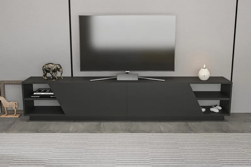Andifli TV-Bord 240x47,4 cm - Antracit - Møbler - TV borde & mediemøbler - TV-borde