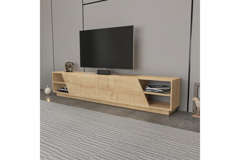 Andifli TV-Bord 240x47,4 cm - Brun - TV-borde