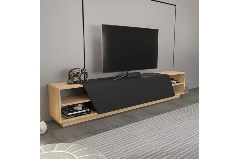 Andifli TV-Bord 240x47,4 cm - Brun - TV-borde
