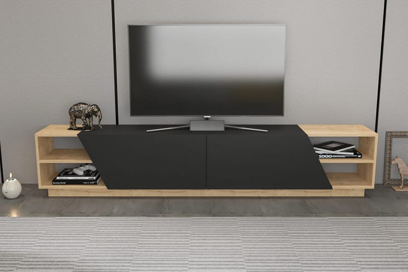 Andifli TV-Bord 240x47,4 cm - Brun - Møbler - TV borde & mediemøbler - TV-borde