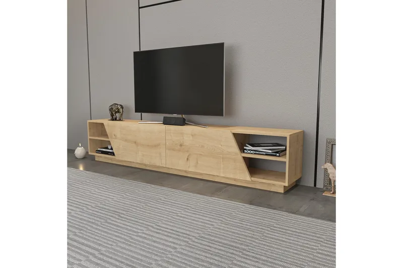 Andifli TV-Bord 240x47,4 cm - Brun - Møbler - TV borde & mediemøbler - TV-borde