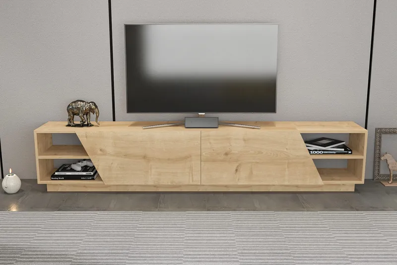 Andifli TV-Bord 240x47,4 cm - Brun - Møbler - TV borde & mediemøbler - TV-borde