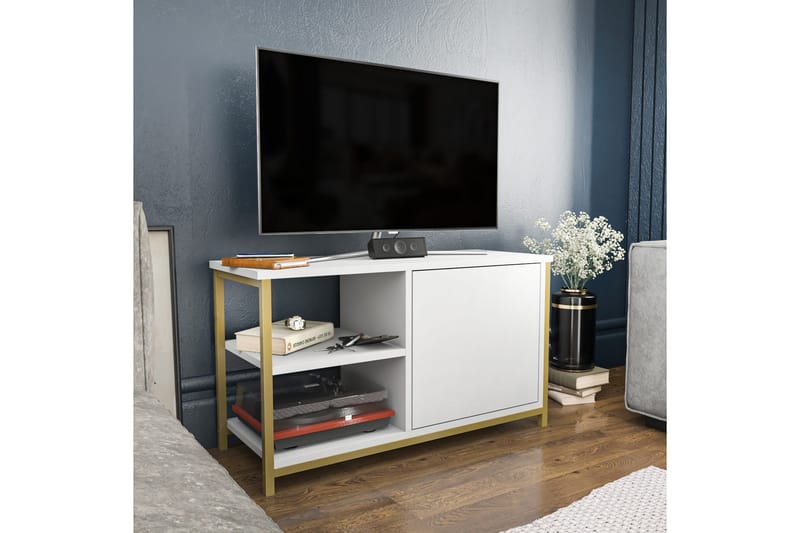 Andifli TV-Bord 89,6x50,8 cm - Guld - TV-borde
