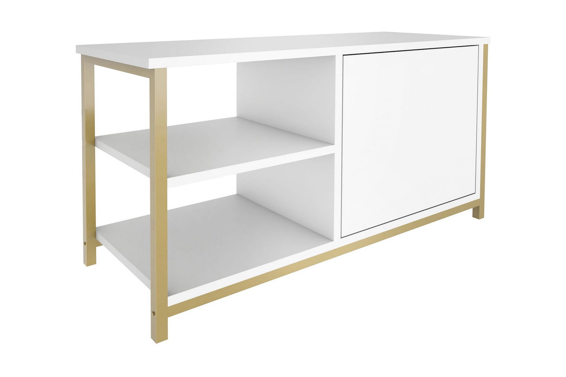 Andifli TV-Bord 89,6x50,8 cm - Guld - Møbler - TV borde & mediemøbler - TV-borde
