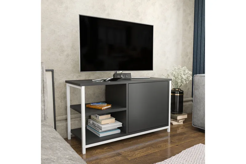 Andifli TV-Bord 89,6x50,8 cm - Hvid - Møbler - TV borde & mediemøbler - TV-borde