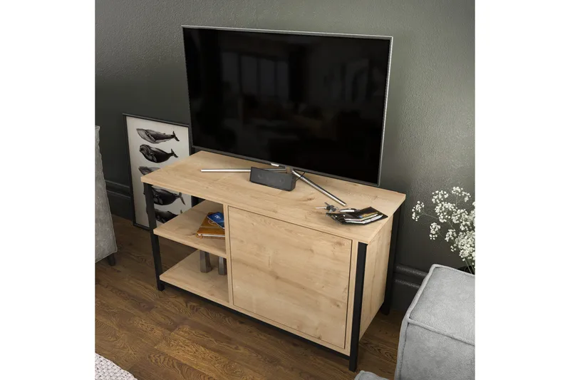 Andifli TV-Bord 89,6x50,8 cm - Sort - Møbler - TV borde & mediemøbler - TV-borde
