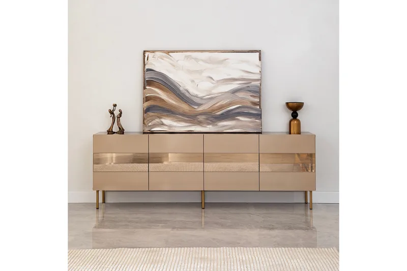 Arioch TV-Bord 180 cm, Bronze