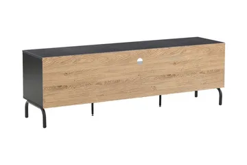 Arkley TV-bord 160x41 cm - Sort/Lysebrun - Møbler - TV borde & mediemøbler - TV-borde