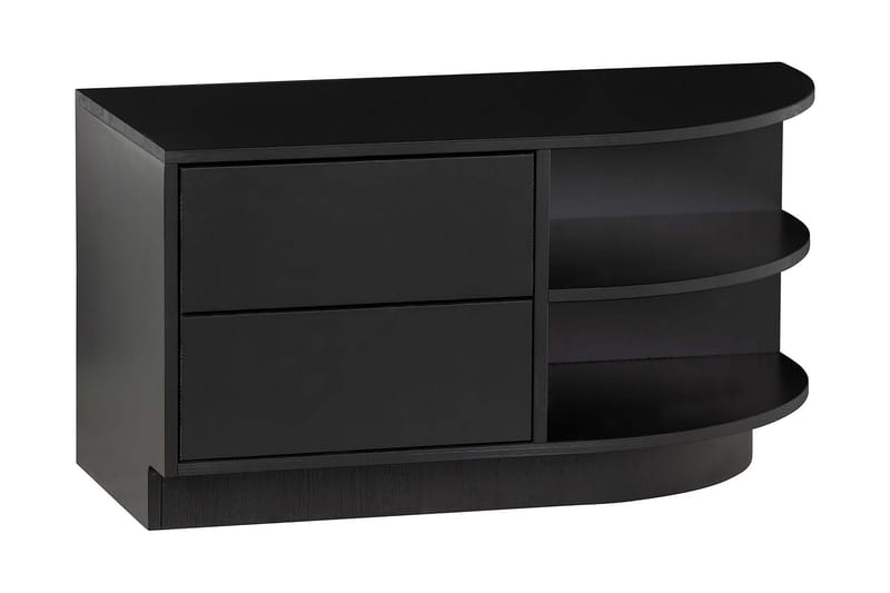 Arteksio TV-bord 78 cm Højre - Kulsort - Møbler - TV borde & mediemøbler - TV-borde