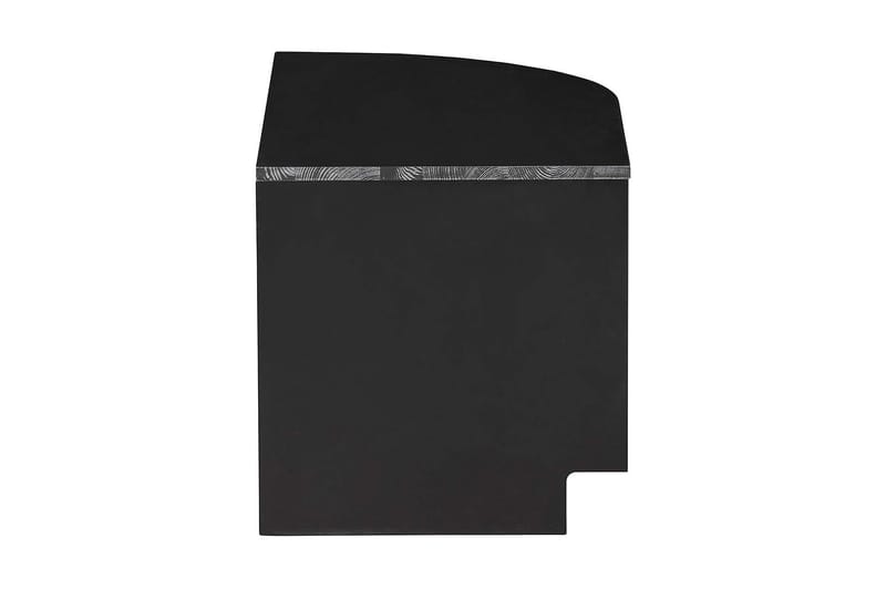 Arteksio TV-bord 78 cm Højre - Kulsort - Møbler - TV borde & mediemøbler - TV-borde