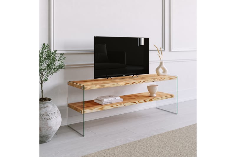 Assanisa TV-bord 120 cm - Natur - Møbler - TV borde & mediemøbler - TV-borde