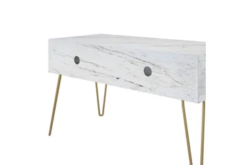 Athena TV-Bord 107x50 cm Hvid/Marmormønster - Novogratz - Møbler - TV borde & mediemøbler - TV-borde