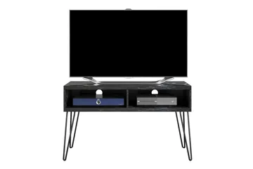Athena TV-Bord 107x50 cm Sort/Marmormønster - Novogratz - Møbler - TV borde & mediemøbler - TV-borde