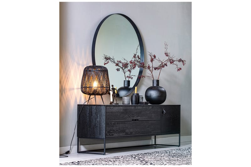 Atila TV-Bord 180 cm - Sort Eg - Møbler - TV borde & mediemøbler - TV-borde
