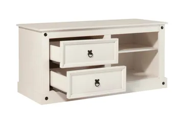 Ayala tv-bord 120 cm - hvid - Møbler - TV borde & mediemøbler - TV-borde