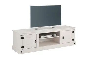 Ayala tv-bord 160 cm - hvid - Møbler - TV borde & mediemøbler - TV-borde