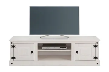 Ayala tv-bord 160 cm - hvid - Møbler - TV borde & mediemøbler - TV-borde