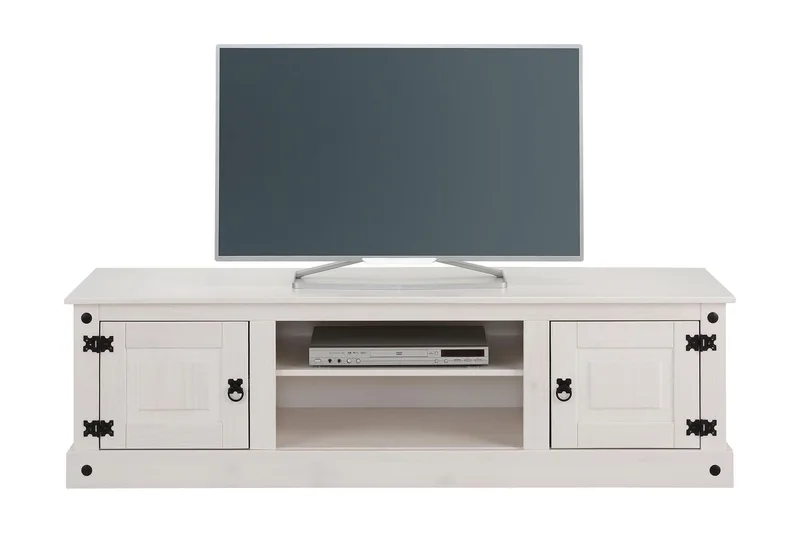 Ayala tv-bord 160 cm - hvid - Møbler - TV borde & mediemøbler - TV-borde